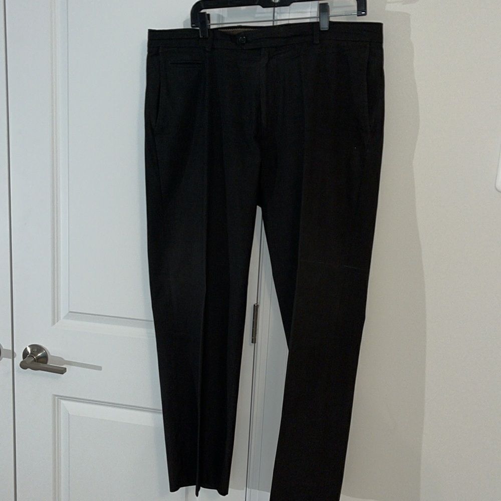 Poly Blend Flat front Haggar originals Traveller Travel pants Trousers 38/30